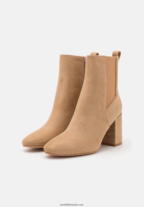 Anna Field Women Classic Ankle Boots Beige H42J4Z1937