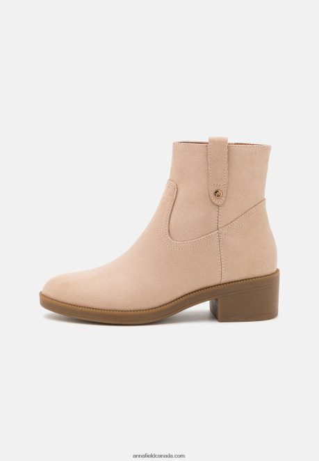 Anna Field Women Classic Ankle Boots Beige H42J4Z1942