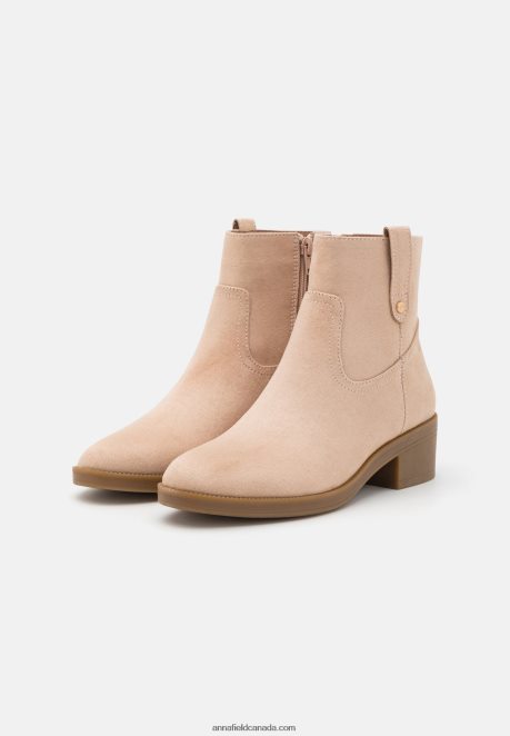 Anna Field Women Classic Ankle Boots Beige H42J4Z1942