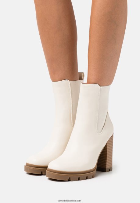 Anna Field Women Classic Ankle Boots Beige H42J4Z1949