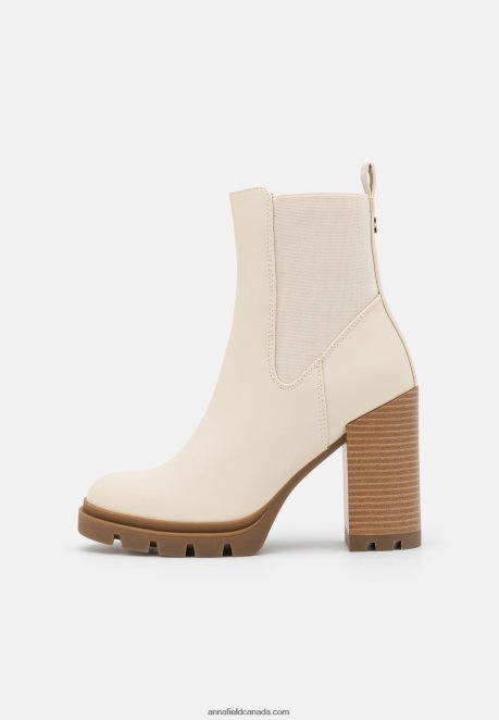 Anna Field Women Classic Ankle Boots Beige H42J4Z1949