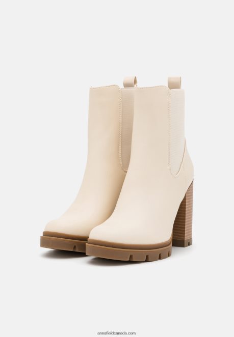 Anna Field Women Classic Ankle Boots Beige H42J4Z1949
