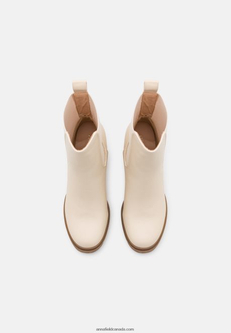 Anna Field Women Classic Ankle Boots Beige H42J4Z1949