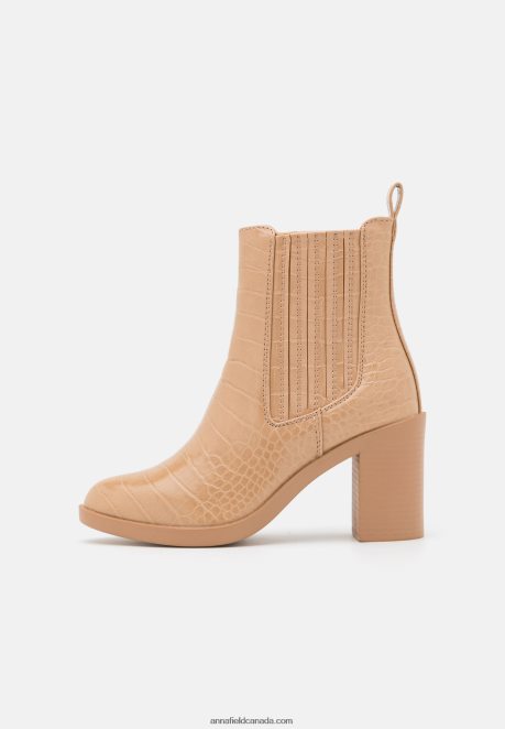 Anna Field Women Classic Ankle Boots Beige H42J4Z1951