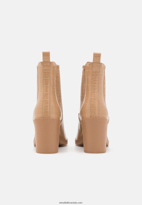 Anna Field Women Classic Ankle Boots Beige H42J4Z1951