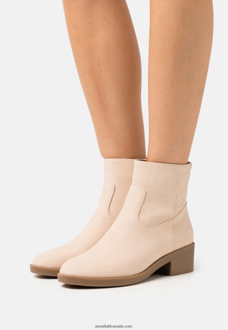 Anna Field Women Classic Ankle Boots Beige H42J4Z1961