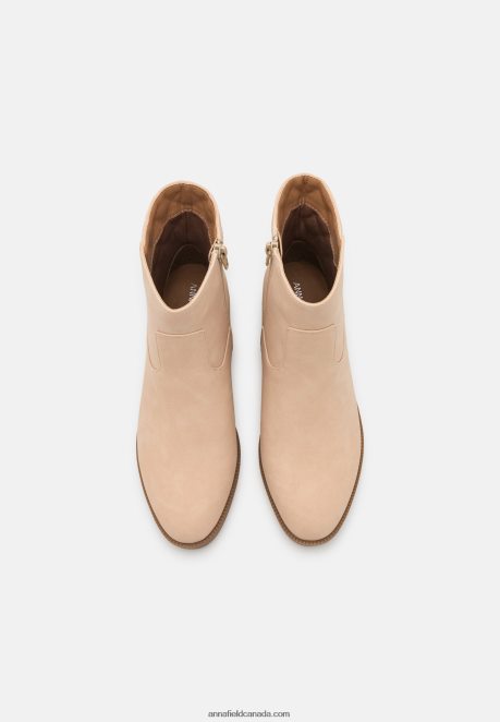 Anna Field Women Classic Ankle Boots Beige H42J4Z1961