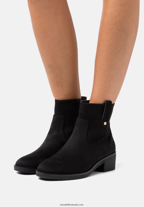 Anna Field Women Classic Ankle Boots Black H42J4Z1896