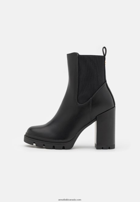 Anna Field Women Classic Ankle Boots Black H42J4Z1917