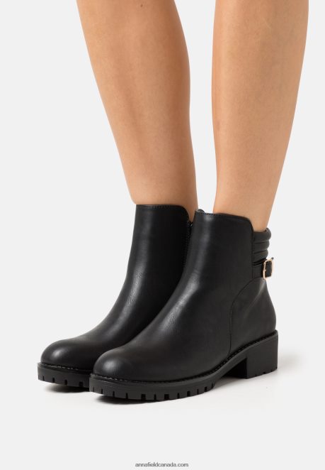 Anna Field Women Classic Ankle Boots Black H42J4Z1923