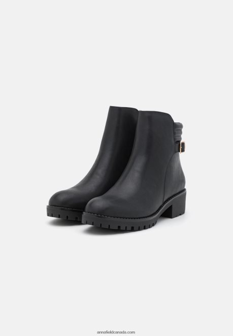 Anna Field Women Classic Ankle Boots Black H42J4Z1923