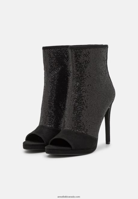 Anna Field Women Classic Ankle Boots Black H42J4Z1929