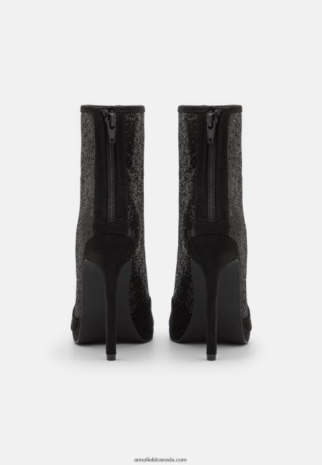 Anna Field Women Classic Ankle Boots Black H42J4Z1929