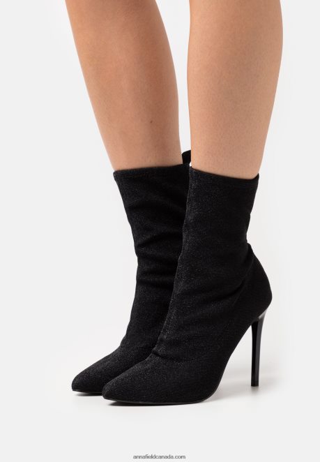 Anna Field Women Classic Ankle Boots Black H42J4Z1944