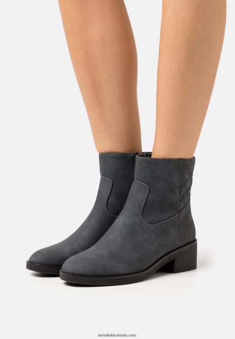 Anna Field Women Classic Ankle Boots Black H42J4Z1954