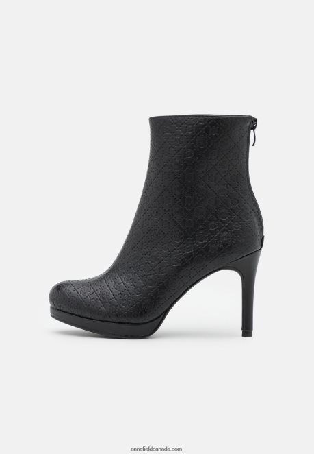 Anna Field Women Classic Ankle Boots Black H42J4Z1955