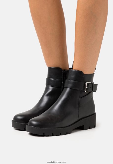 Anna Field Women Classic Ankle Boots Black H42J4Z1967