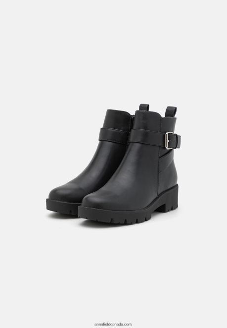 Anna Field Women Classic Ankle Boots Black H42J4Z1967