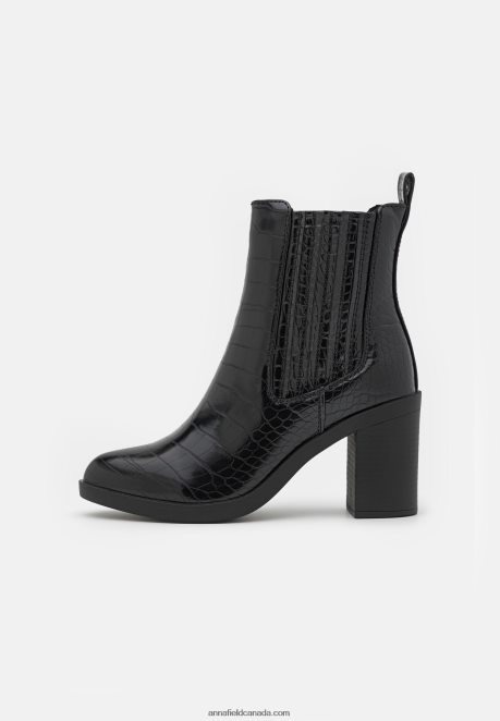 Anna Field Women Classic Ankle Boots Black H42J4Z1970