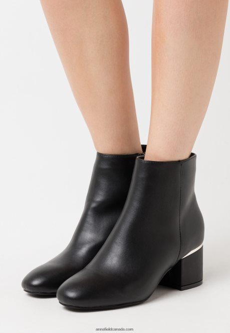 Anna Field Women Classic Ankle Boots Black H42J4Z1982