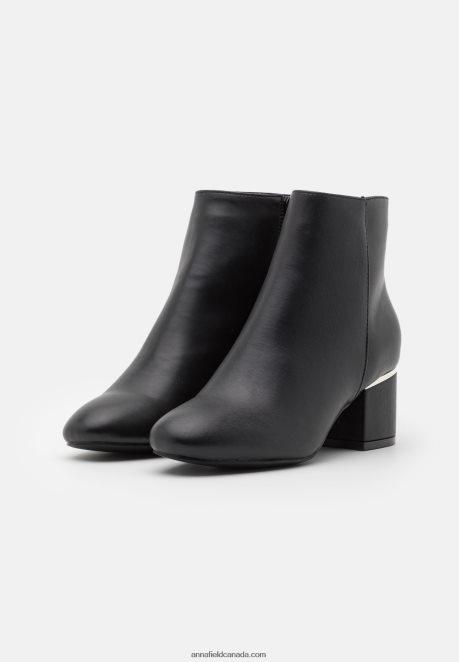 Anna Field Women Classic Ankle Boots Black H42J4Z1982