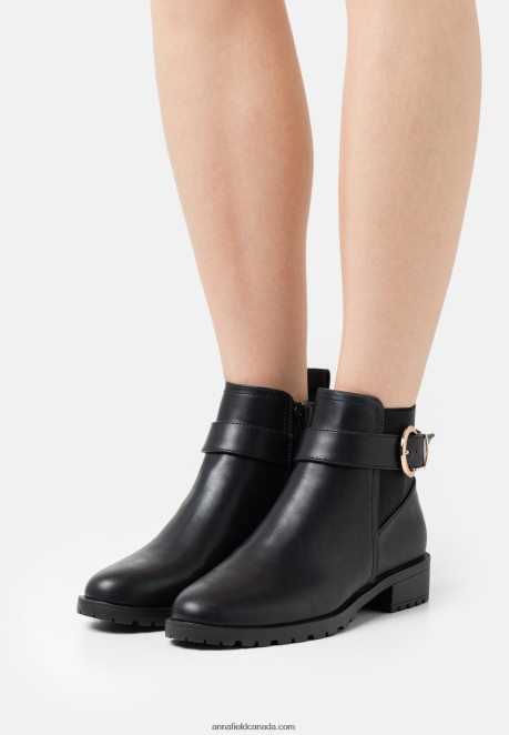 Anna Field Women Classic Ankle Boots Black H42J4Z1989