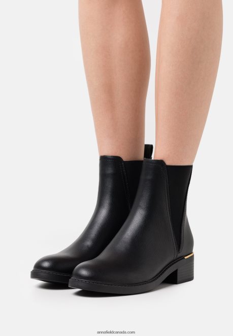 Anna Field Women Classic Ankle Boots Black H42J4Z2006