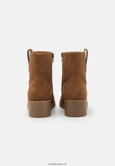 Anna Field Women Classic Ankle Boots Cognac H42J4Z1912
