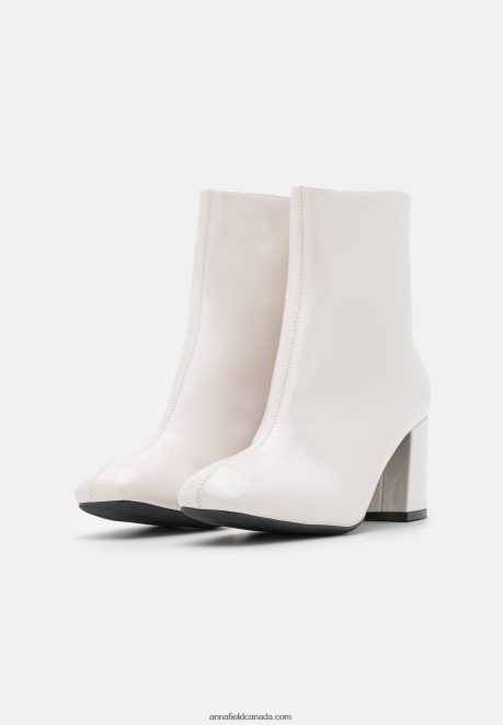 Anna Field Women Classic Ankle Boots White H42J4Z2004