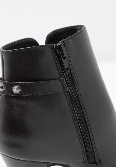 Anna Field Women High Heeled Ankle Boots Black H42J4Z1918
