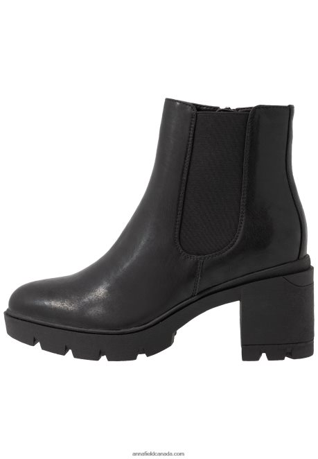 Anna Field Women Platform Ankle Boots Black H42J4Z2060