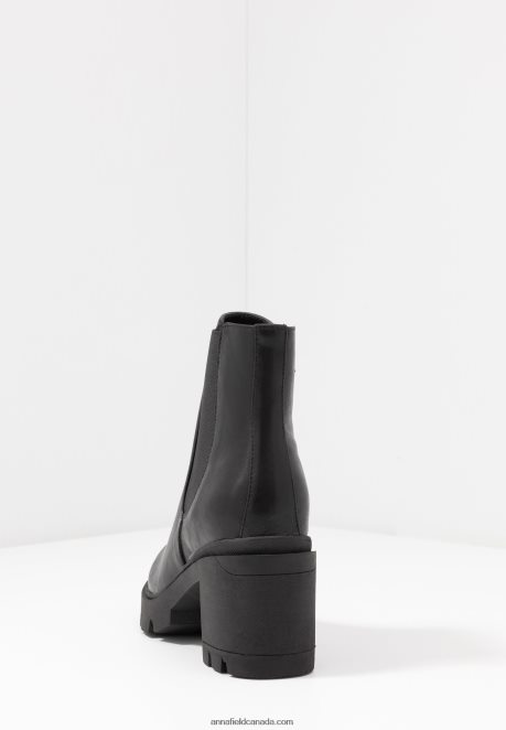 Anna Field Women Platform Ankle Boots Black H42J4Z2060