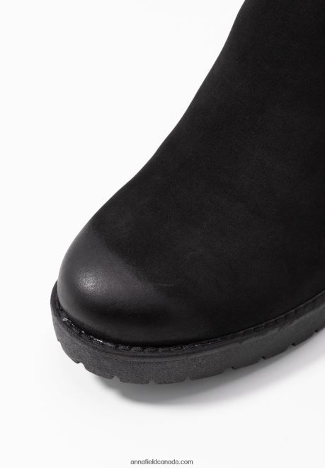 Anna Field Women Winter Booties Ankle Boots Black H42J4Z1901