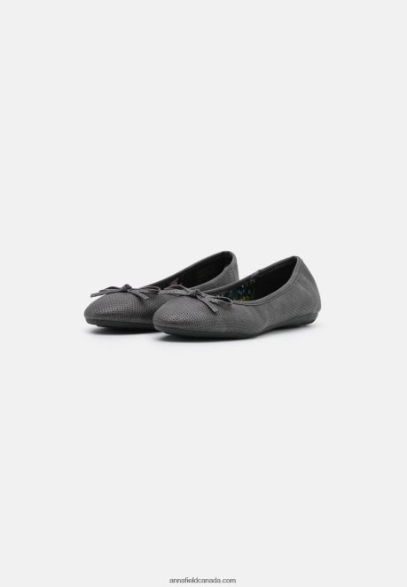 Anna Field Women 2 Pack Ballet Pumps Black/Yellow H42J4Z2138