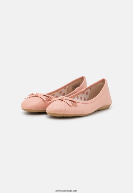 Anna Field Women 2 Pack Ballet Pumps Gold/Pink H42J4Z2096
