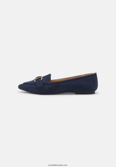 Anna Field Women Anas Ballet Pumps Dark Blue H42J4Z2147