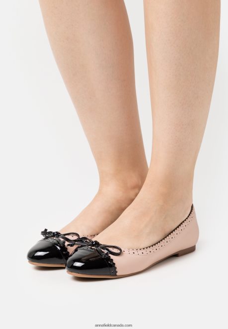 Anna Field Women Ballet Pumps Beige H42J4Z2081