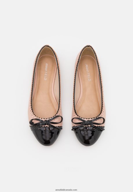 Anna Field Women Ballet Pumps Beige H42J4Z2081