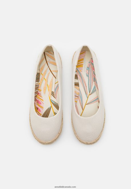 Anna Field Women Ballet Pumps Beige H42J4Z2092