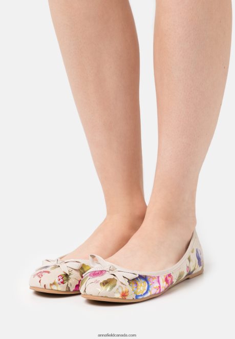 Anna Field Women Ballet Pumps Beige H42J4Z2107