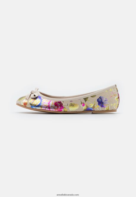 Anna Field Women Ballet Pumps Beige H42J4Z2107