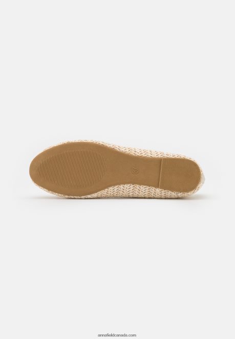 Anna Field Women Ballet Pumps Beige H42J4Z2154