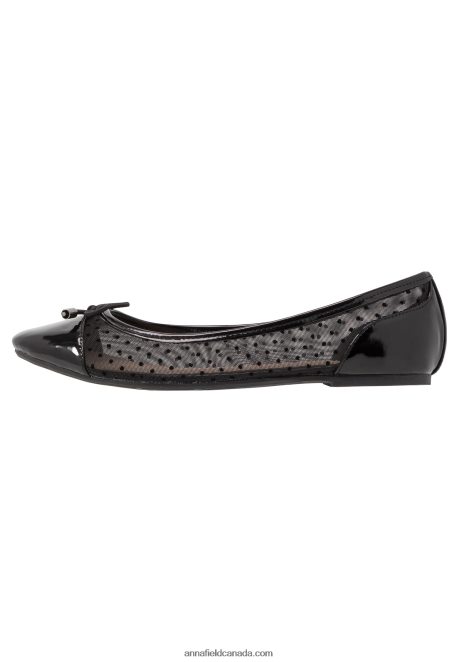 Anna Field Women Ballet Pumps Black H42J4Z2071