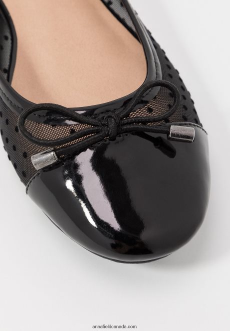 Anna Field Women Ballet Pumps Black H42J4Z2071