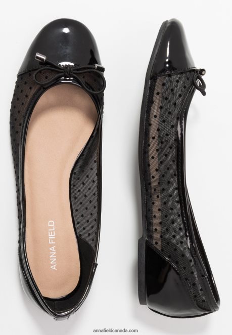 Anna Field Women Ballet Pumps Black H42J4Z2071
