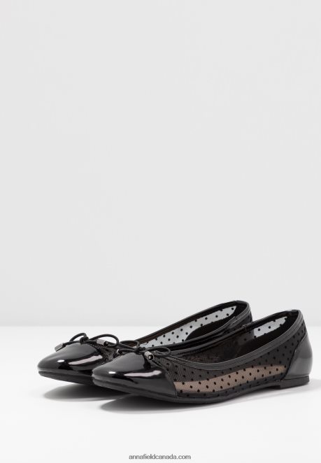 Anna Field Women Ballet Pumps Black H42J4Z2071