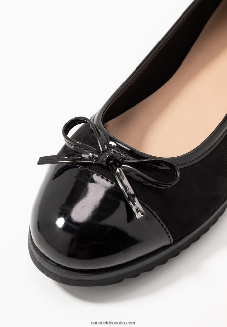 Anna Field Women Ballet Pumps Black H42J4Z2074