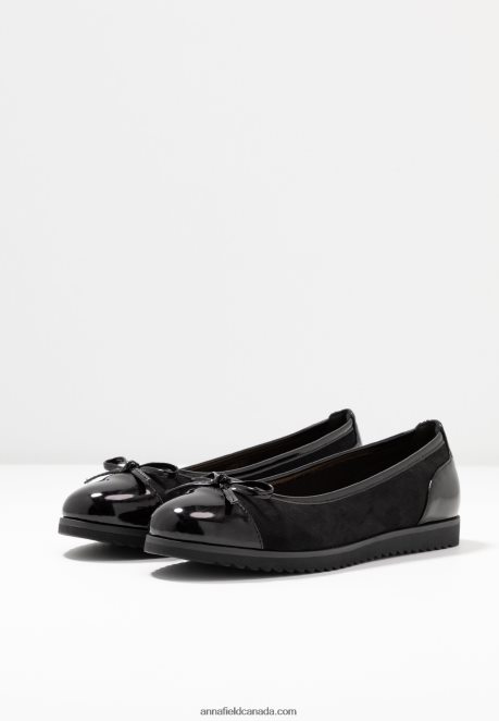 Anna Field Women Ballet Pumps Black H42J4Z2074
