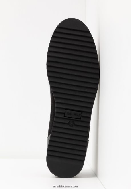 Anna Field Women Ballet Pumps Black H42J4Z2074