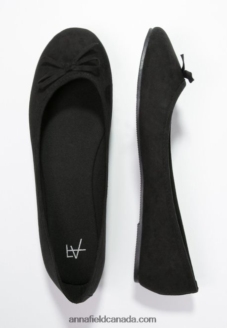 Anna Field Women Ballet Pumps Black H42J4Z2076